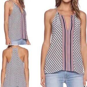Joie Mahaut Striped Halter Tank